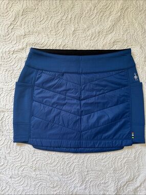 Smartwool Navy Quilted Athletic Skirt